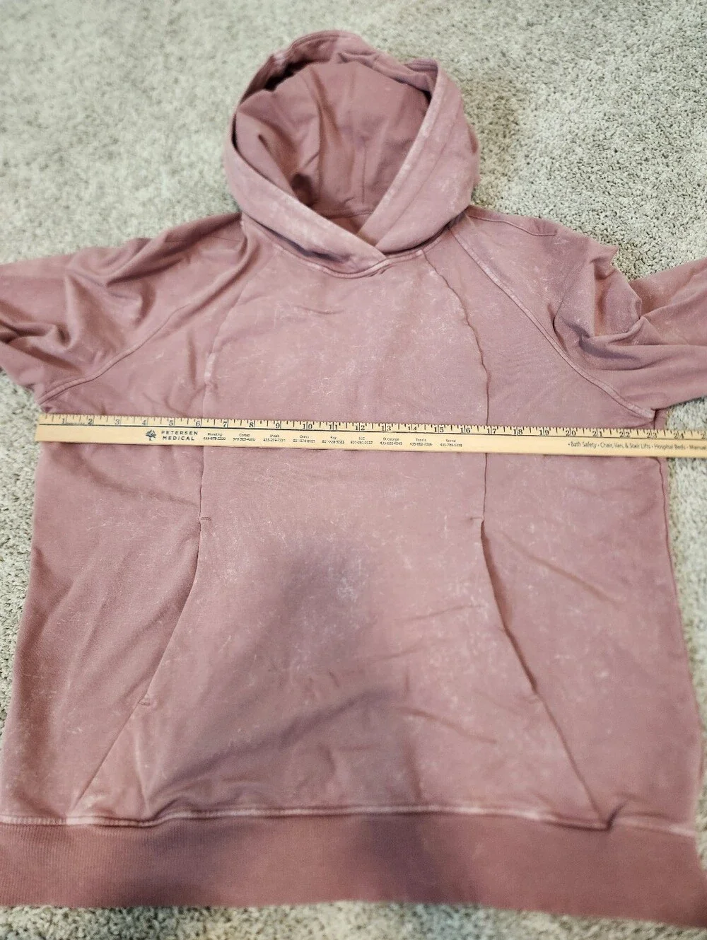 Lululemon Scuba Pullover In Washed Quicksand Size 12